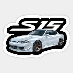 Vertex Body-kit S15 SILVIA spec r Volk Rays TE37 DRIFT Sticker